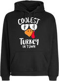 Mens Christmas Hoodie with Pocket - Festive Pullover Sweatshirt