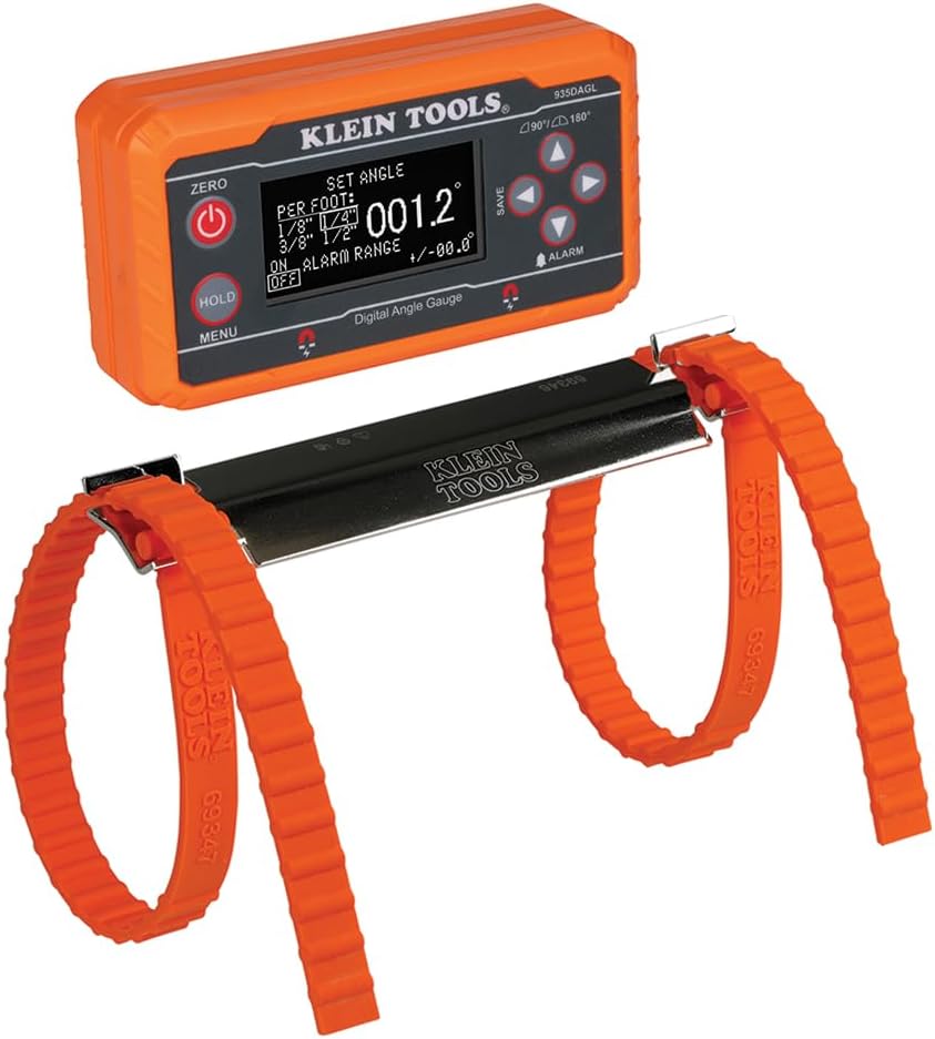 Klein Tools 80036 Digital Electronic Level and Angle Gauge Kit