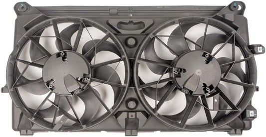 Focreedy GM1101 Replacement Dual Radiator Cooling Fan Assembly