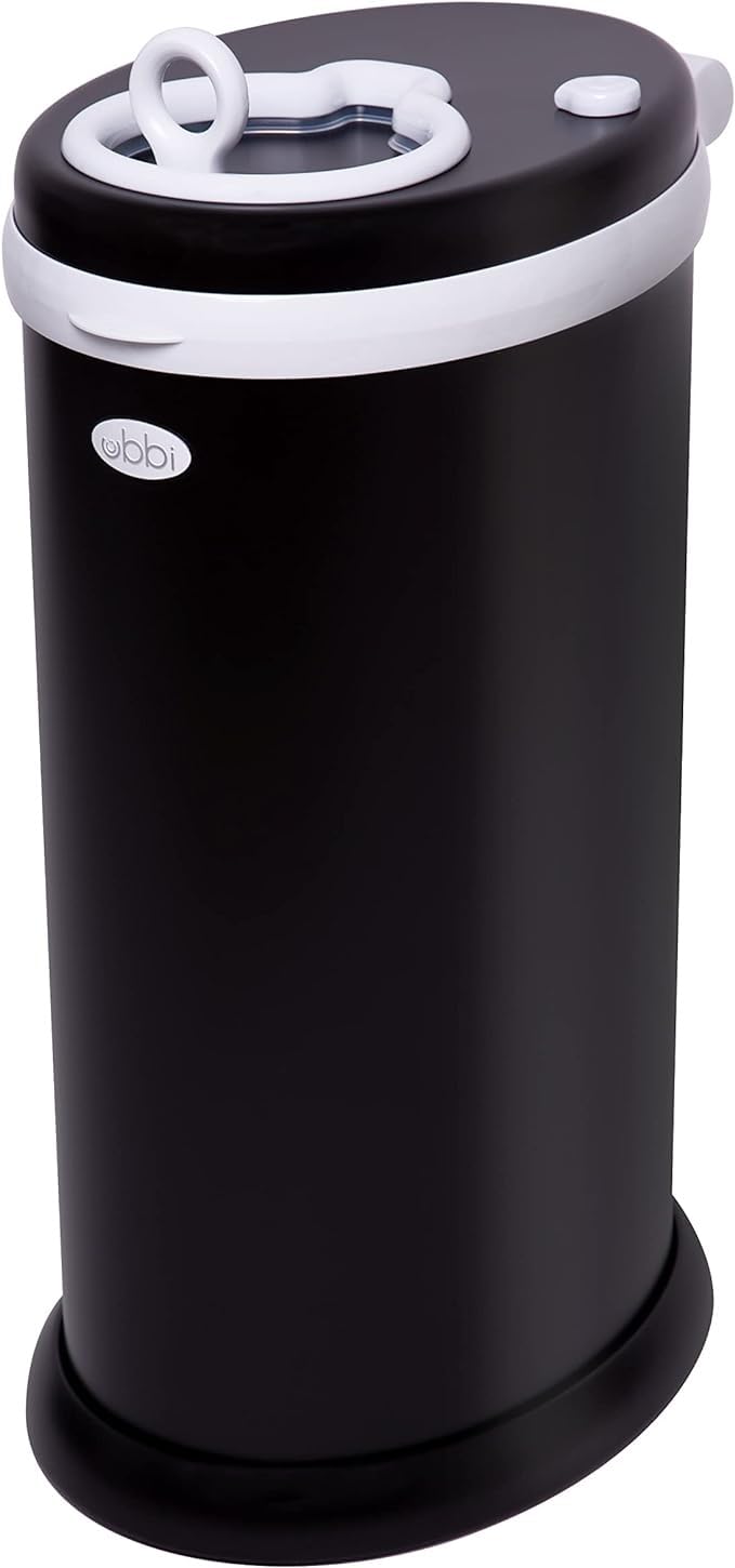 Ubbi Steel Diaper Pail: Odor Locking, No Special Bag Needed