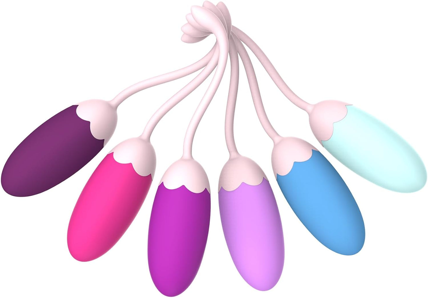 Kegel Exercise System for Women with 6 Premium Silicone Weights