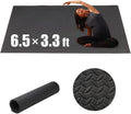Large Yoga Mat 7 ft x 3 ft x 7 mm - Extra Thick Home Workout Mat