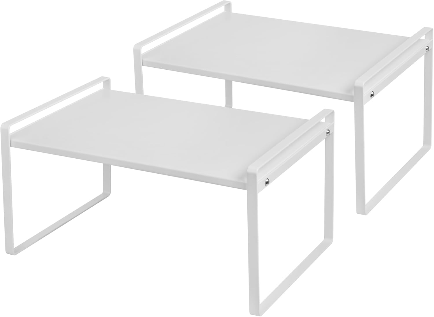 Nxconsu Stackable Shelf Organizer Rack for Kitchen Cabinets