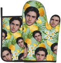 Custom Photo Oven Mitts - Personalized Heat Resistant Gloves