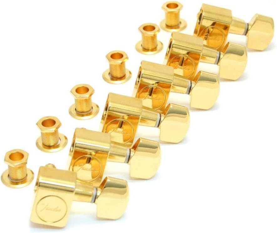 Fender American Series Stratocaster Guitar Tuners with Gold Hardware