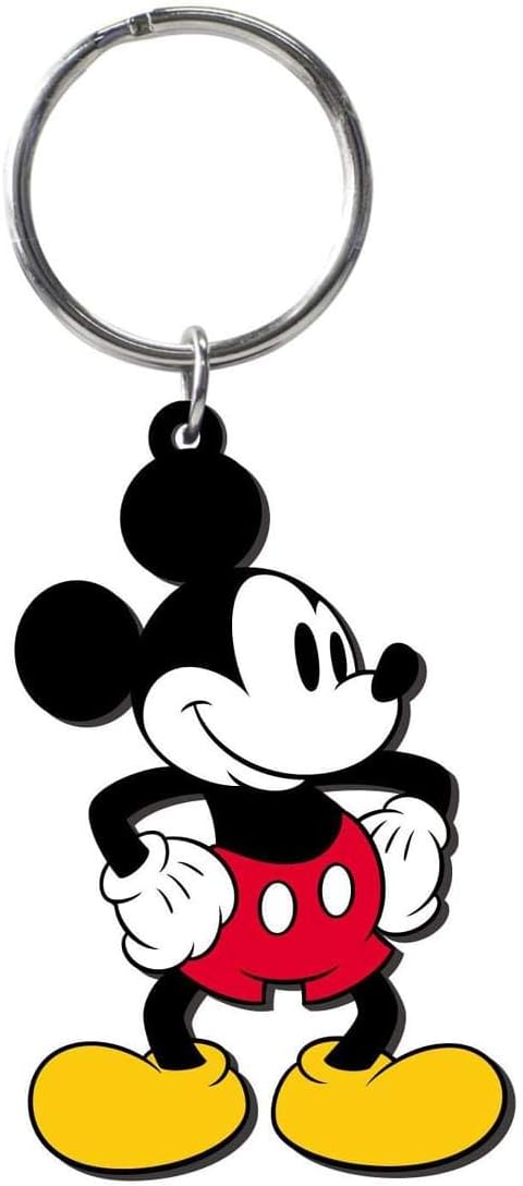 Disney Mickey Retro Key Ring - Soft & Stylish!