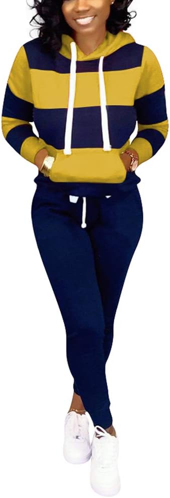 Nimsruc Two Piece Outfits For Women Jogging Suits Casual Wear