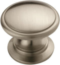 Cabinet Knob Satin Nickel 1-1/4 in Ravino - 25 Pack