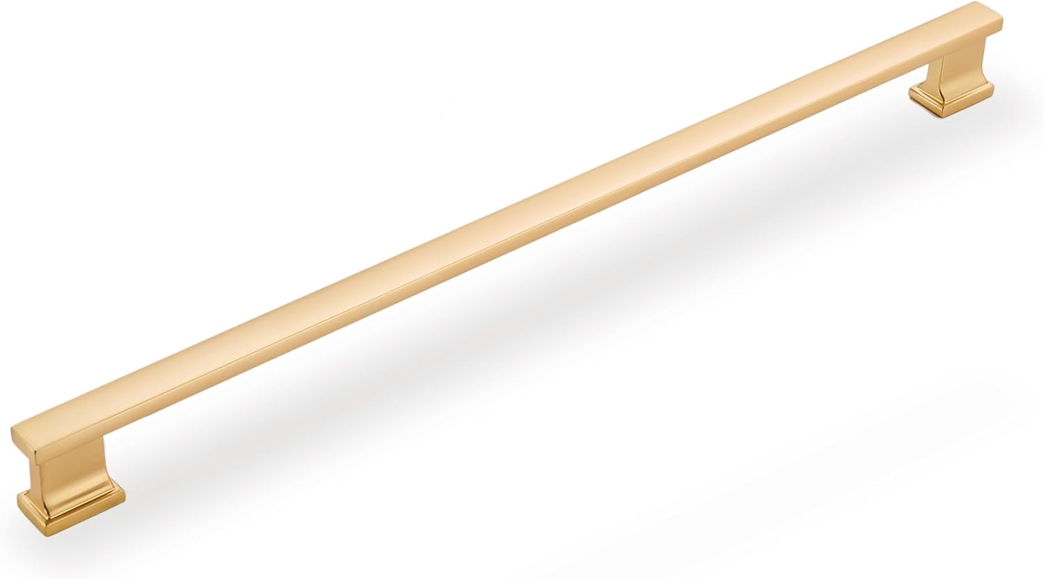 Brushed Gold Kitchen Cabinet Handles - 6 Pack Durable Pulls
