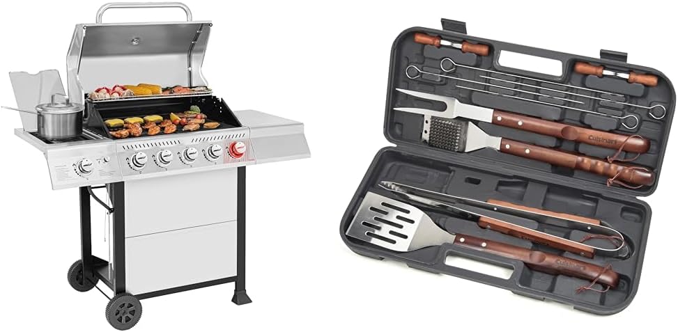 Royal Gourmet 5-Burner BBQ Propane Grill with Tool Set Review