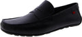 Men's Leather Casual Slip On Penny Loafers - Comfortable Everyday