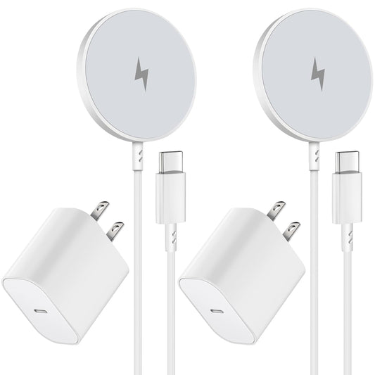 Magnetic Wireless Charger for iPhone 16 15 Fast Charging 2Pack