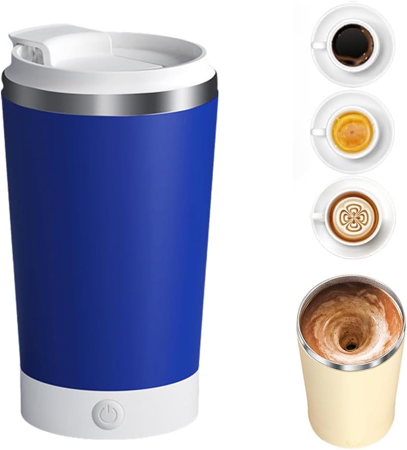 2025 Upgrade Self-Stirring Coffee Mug - Effortless Mixing!