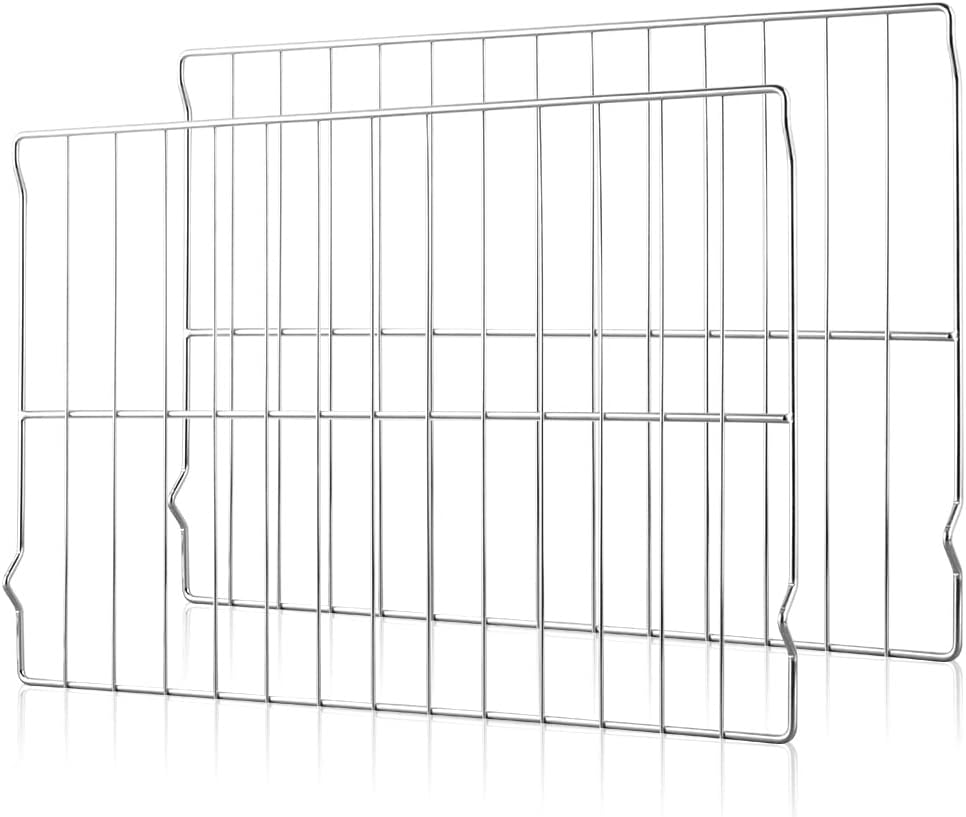 Upgraded 2Pcs Range Oven Racks W10256908 for Whirlpool Stoves