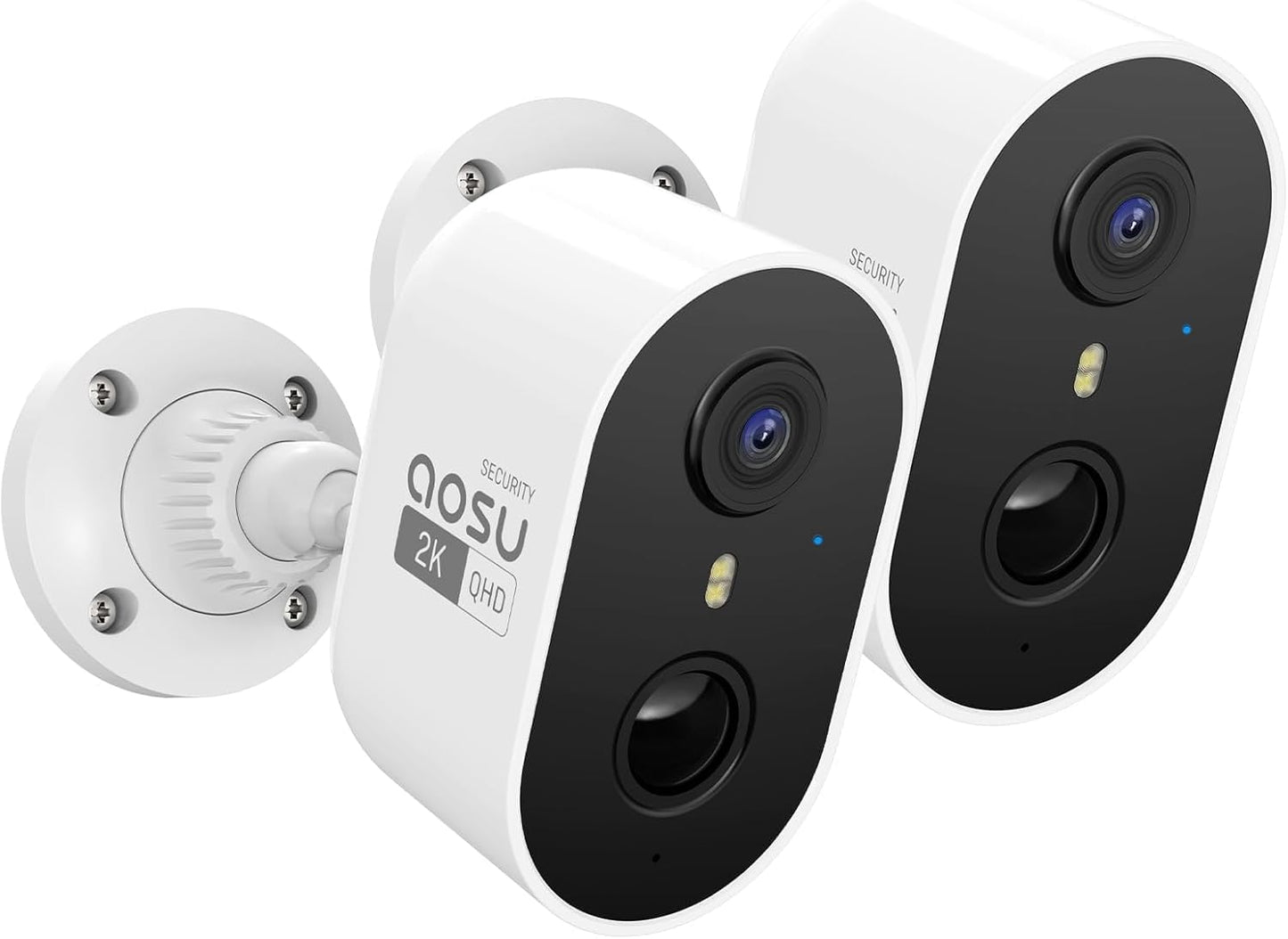 AOSU 2K Security Camera Wireless Outdoor - 3MP Battery Powered
