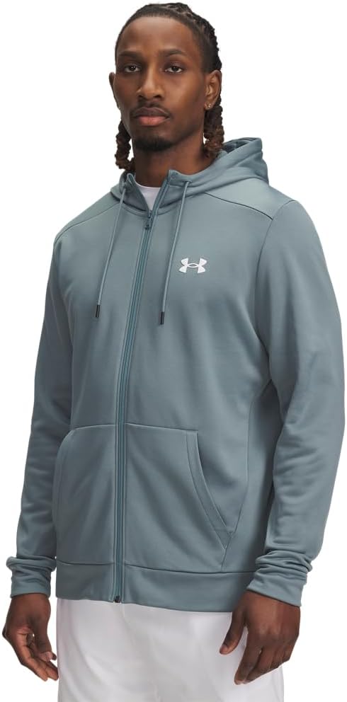 Under Armour Men's Armourfleece Full Zip Hoodie for Comfort