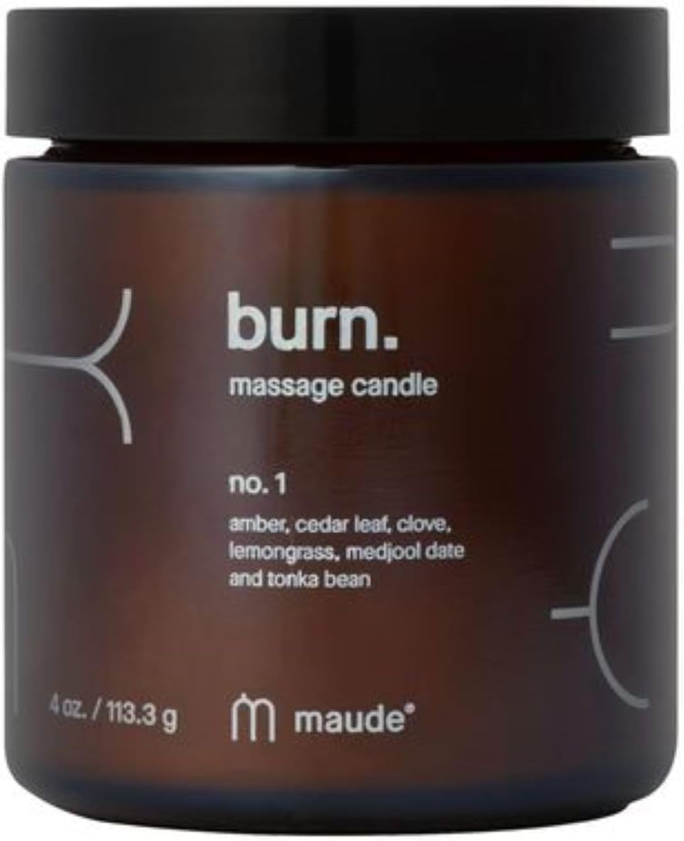 Maude Burn No. 1 Jojoba Oil Massage Candle for Self Care