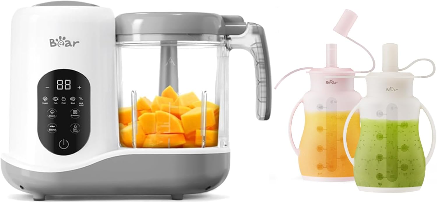 BEAR Baby Food Maker: Easy, Healthy Pouches!