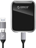 Ultra-Fast 512GB External SSD - 2000MB/s Speeds, USB 3.2 Gen 2x2, 2-in-1 Cable
