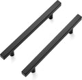 Ravinte 7-3/8in Matte Black Cabinet Pulls 30 Pack - Durable Kitchen