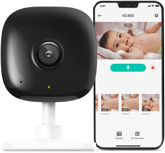 Crystal Clear Surveillance: Kasa Smart 2K Cam 2-Way Audio & Night Vision