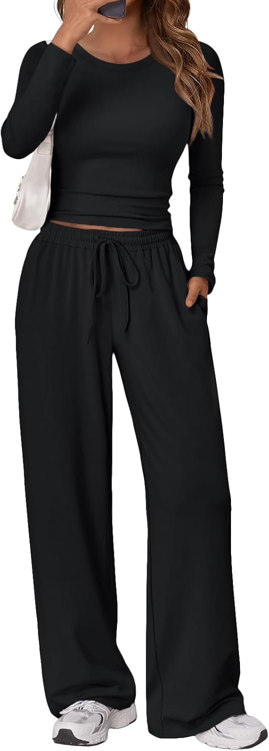 Trendy Queen Women's 2 Piece Matching Lounge Set for Comfort