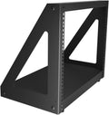 NavePoint 8U 2-Post Server Rack for 19 in Equipment - Compact Desktop