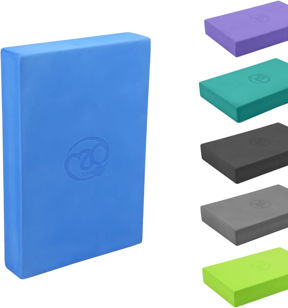Yoga-Mad Essential Yoga Block - Enhance Poses