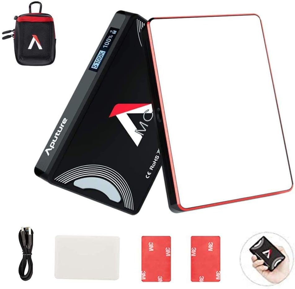 Aputure Amaran MC RGBWW Mini On Camera Video Light Review