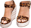 Women's Platform Sandals Wedge Ankle Strap Open Toe Sandals - Elevated