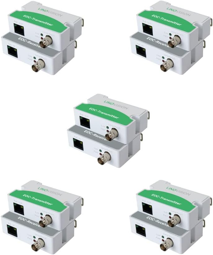 LINOVISION POE Over Coax Converter for IP Surveillance Systems