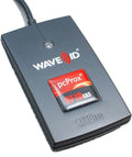 RFID Reader USB Black - Compact 13.56MHz Card Reader