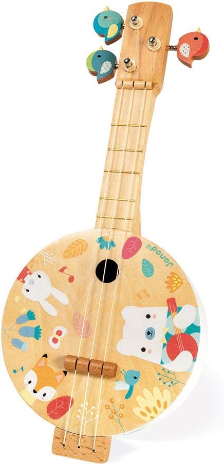 Janod Pure Banjo - Musical Fun for Kids 3+ | J05160