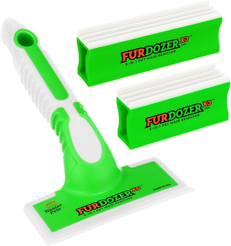FurDozer Pet Hair Remover by Neater Pet Brands - 3 Pack