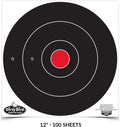 Birchwood Casey Dirty Bird Bull's-Eye Large Targets - High-Contrast