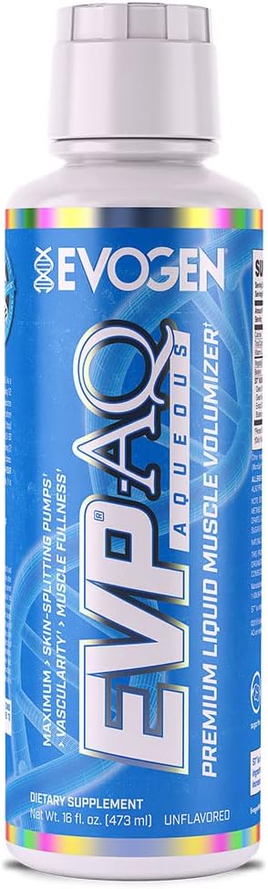 Evogen EVP AQ Liquid Glycerol Muscle Volumizer for Pumps