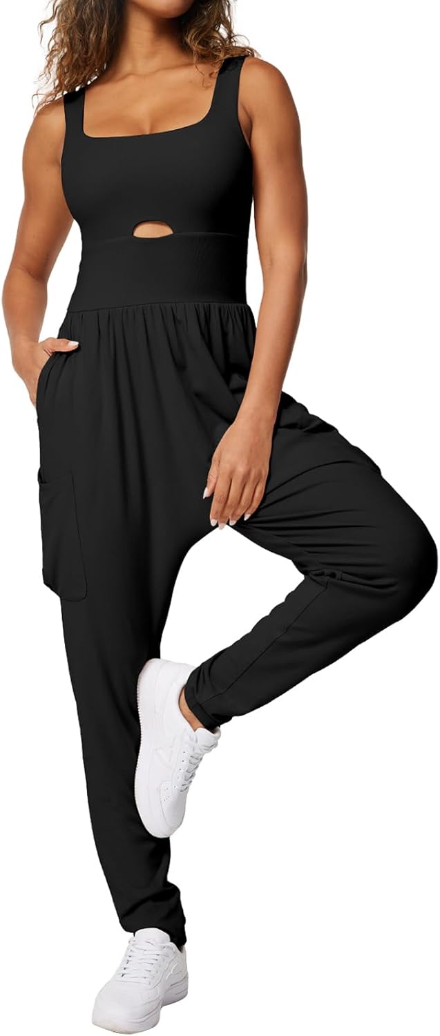 Casei Jumpsuits for Women: Casual Summer Rompers with Pockets