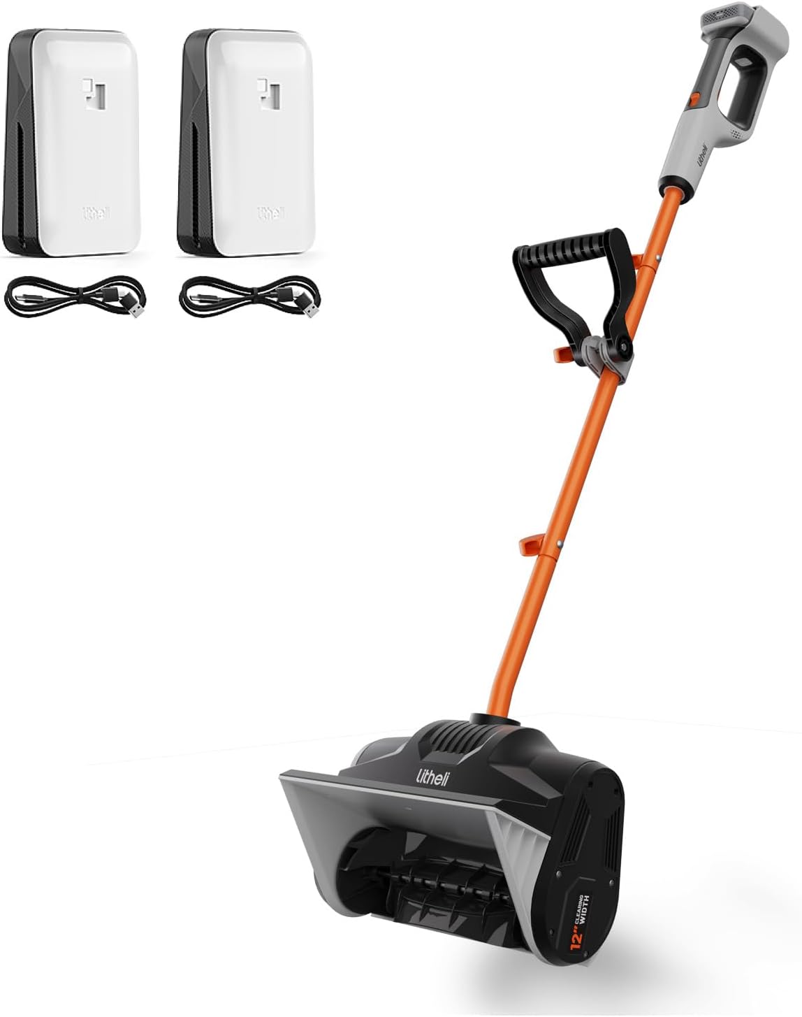 Litheli Cordless Snow Shovel: Lightweight Electric Snow Blower