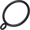 44 Pack Curtain Rings with Eyelets for Pinch Pleat Curtains - Smooth