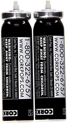 Cork Pops Refill Cartridges - Set of 6 for Effortless Wine Opening