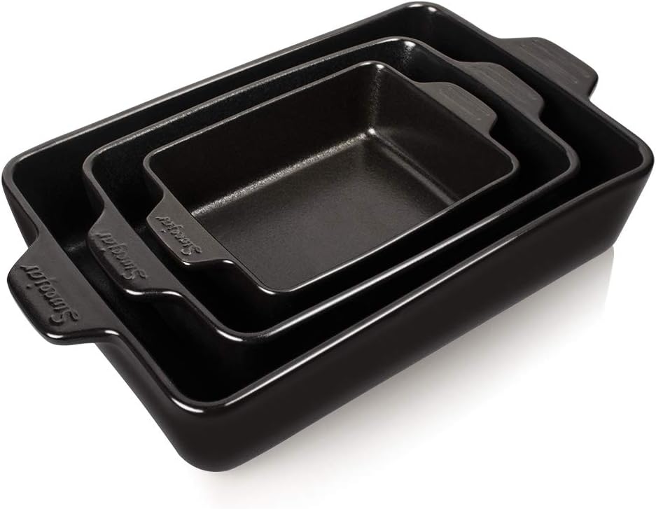Sweejar Ceramic Bakeware Set for Versatile Kitchen Cooking