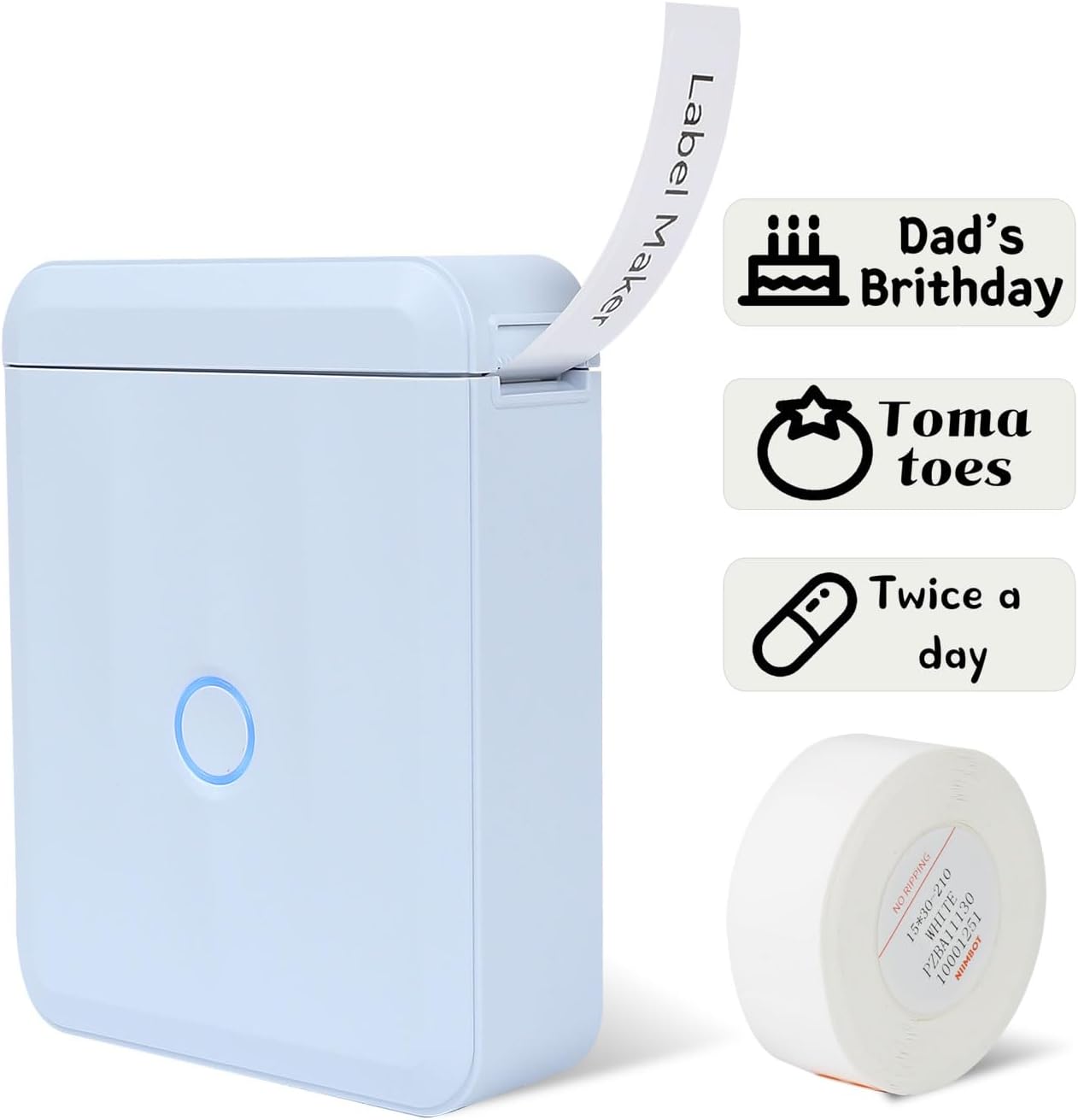 Portable Bluetooth Label Maker - Easy Organization!