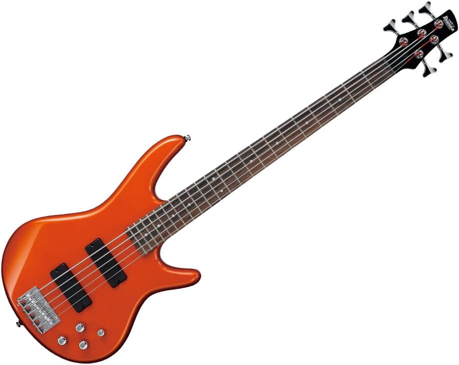 Ibanez Gio SR 5-String Bass - Stunning Orange Metallic