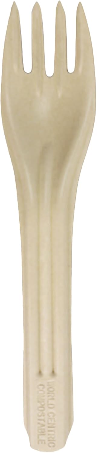 Compostable NoTree 6 in Paper Forks - Eco-Friendly Dining Solution