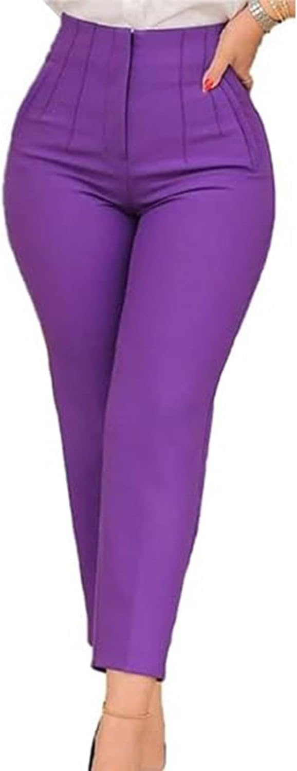 Womens High Waisted Pants for Business and Casual Wear