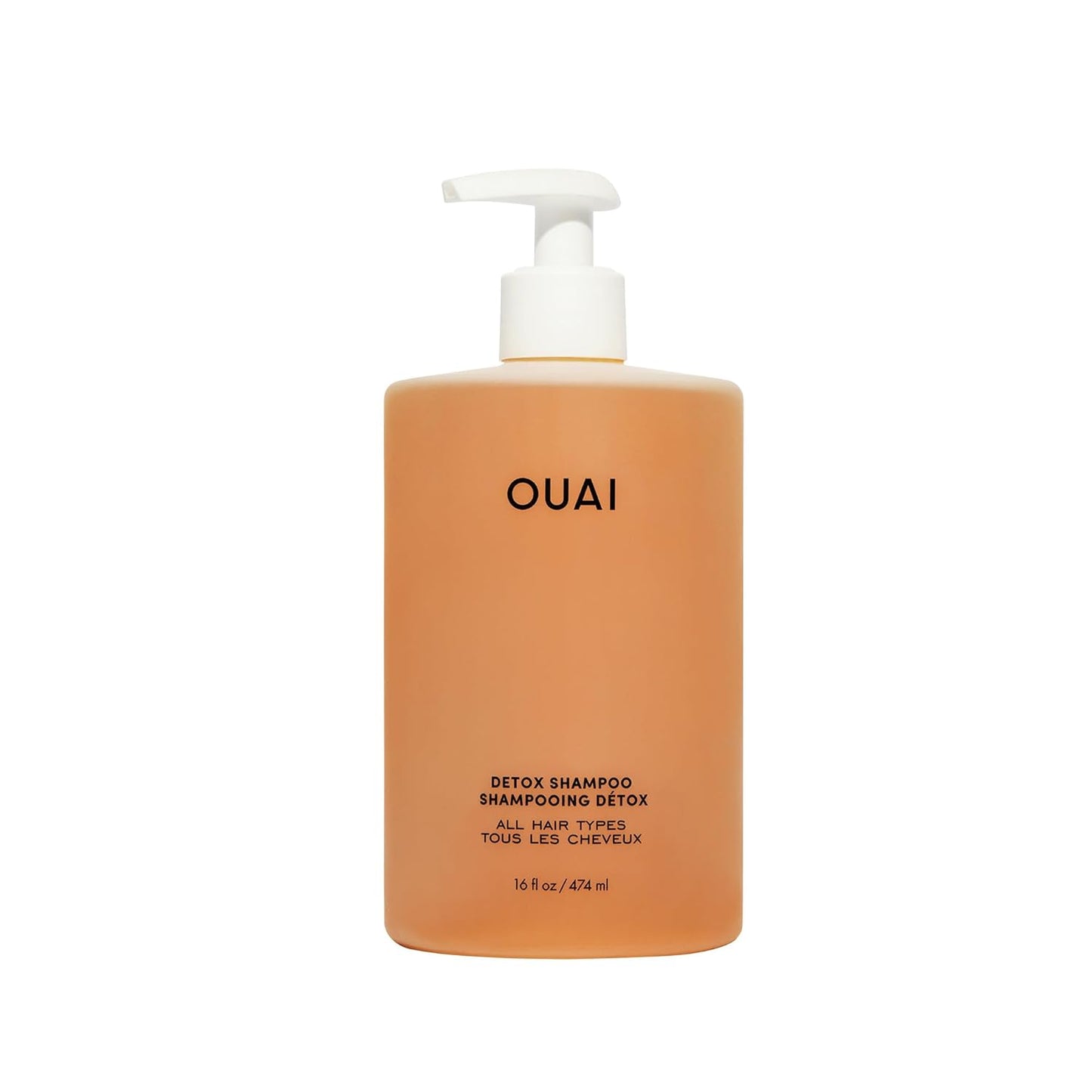 OUAI Detox Shampoo for Clean, Refreshed Hair - 16 oz
