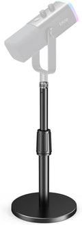 Desktop Microphone Stand Adjustable Tabletop Mic Stand - Stable Metal