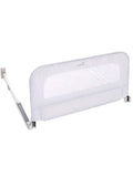 Single Fold Safety Bedrail 42.5in - Sturdy Metal and Fabric Guard