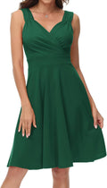 GRACE KARIN Sleeveless Wrap V-Neck A-line Bridesmaid Dress - Versatile