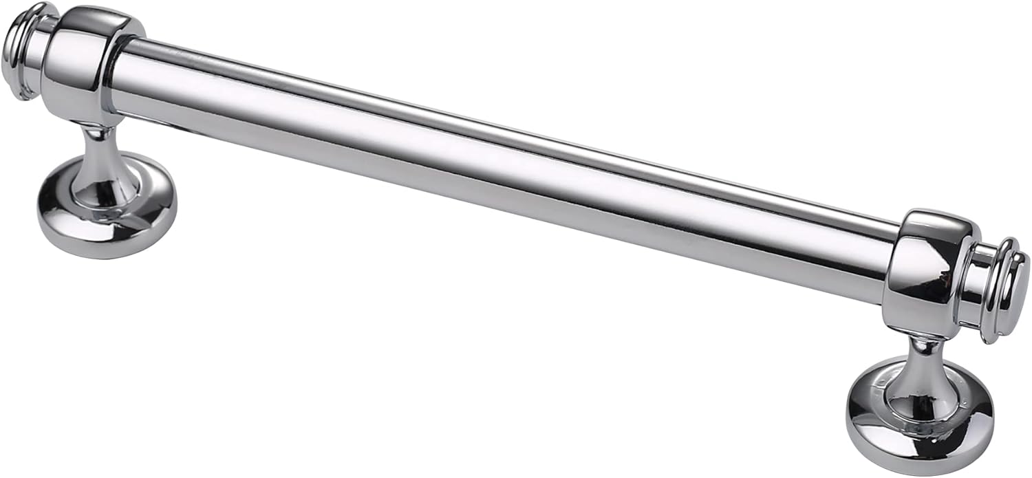 Polished Chrome Cabinet Pulls for Elegant Kitchen Hardware